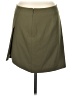 Trouve Solid Green Casual Skirt Size 10 - photo 2