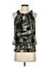 Iz Byer 100% Polyester Green Sleeveless Blouse Size S - photo 1