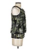 Iz Byer 100% Polyester Green Sleeveless Blouse Size S - photo 4