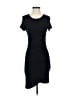 Dee Elly Solid Black Casual Dress Size SmEstimated - photo 1