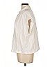 Torrid Ivory Sleeveless Button-Down Shirt Size Lg Plus (0) - photo 5