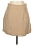 Banana Republic Solid Tan Wool Skirt Size 4 (petite) - photo 2