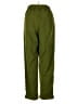 Unbranded 100% Polyester Green Casual Pants Size S - photo 2