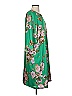 Muse 100% Polyester Print Green Casual Dress Size S - photo 4