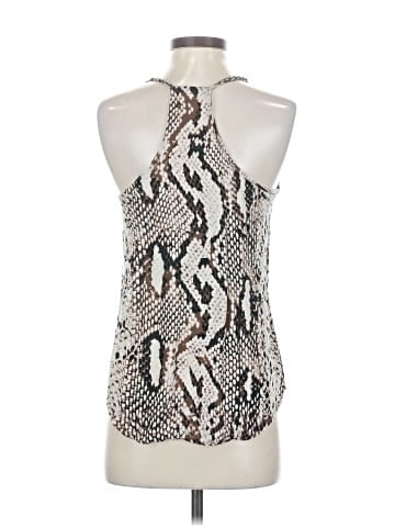 Lavender Brown Sleeveless Blouse (view 2)