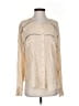 Free People 100% Rayon Ivory Long Sleeve Blouse Size S - photo 1