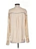 Free People 100% Rayon Ivory Long Sleeve Blouse Size S - photo 2