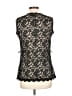 DressBarn 100% Polyester Black Sleeveless Blouse Size 10 - photo 2