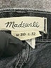 Madewell Chevron-herringbone Black Jeans Size 30 waist - photo 7
