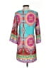 Auditions 100% Polyester Paisley Teal Casual Dress Size S - photo 2
