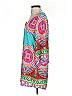 Auditions 100% Polyester Paisley Teal Casual Dress Size S - photo 5