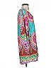 Auditions 100% Polyester Paisley Teal Casual Dress Size S - photo 4