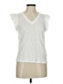 Express White Short Sleeve Top Size M - photo 1