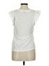 Express White Short Sleeve Top Size M - photo 2