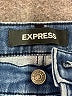 Express Solid Blue Jeans Size 0R - photo 4