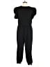 Speechless Solid Black Jumpsuit Size 1X - photo 1