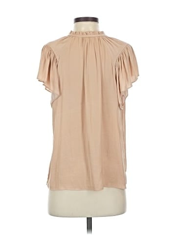 Maison d' Amelie Short Sleeve Blouse (view 2)