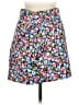 Zara 100% Polyester Floral Blue Pink Casual Skirt Size M - photo 1