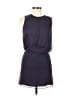 Acne Studios 100% Silk Solid Blue Purple Cocktail Dress Size 32 waist - photo 1