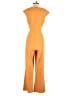 Donna Morgan Solid Orange Jumpsuit Size 8 - photo 2