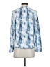 Saylor 100% Polyester Blue 3/4 Sleeve Blouse Size XS - photo 2