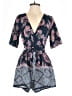 Trixxi Paisley Blue Romper Size S - photo 1