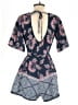 Trixxi Paisley Blue Romper Size S - photo 2