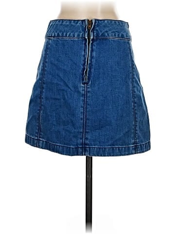 Free People Denim Skirt (view 2)