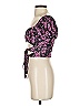 Better be Purple Short Sleeve Blouse Size S - photo 5