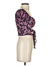 Better be Purple Short Sleeve Blouse Size S - photo 4