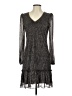 Kensie Metallic Silver Cocktail Dress Size 2 - photo 1
