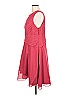 JJ's House 100% Polyester Solid Red Cocktail Dress Size L (estimated) - photo 5