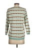 Alfred Dunner 100% Acrylic Stripes Teal Pullover Sweater Size S - photo 2