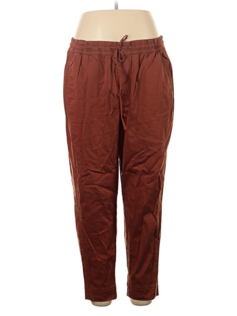 Lou & Grey Casual Pants In Brown
