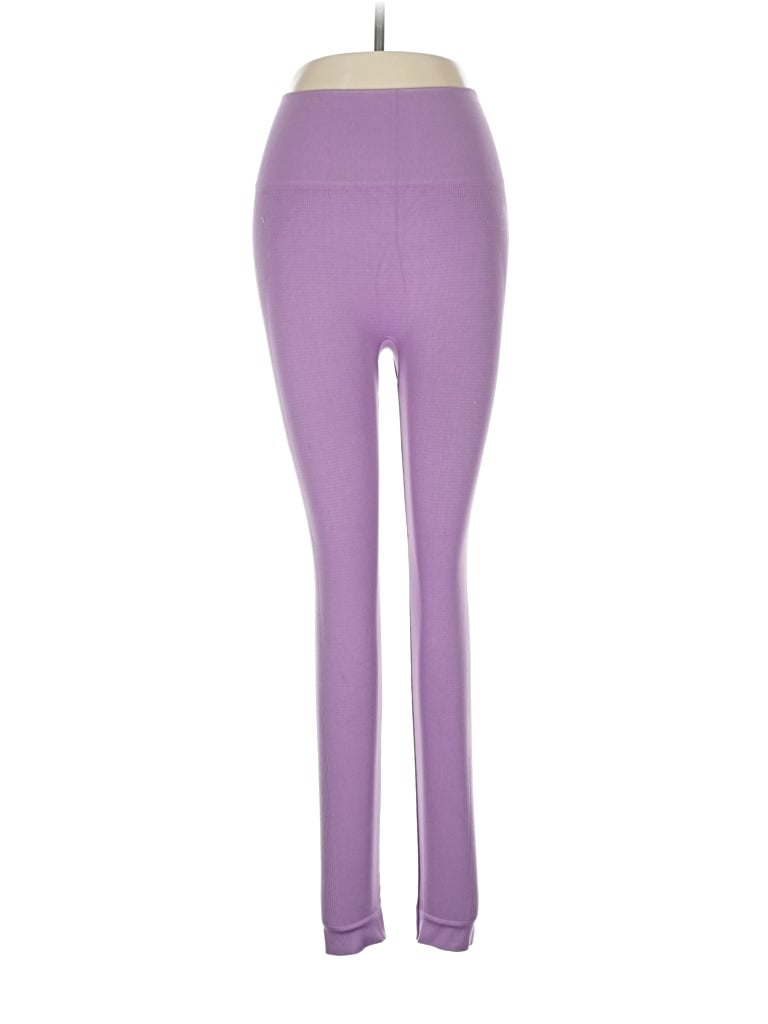 Pre-owned Set Active Yoga Pants In Purple