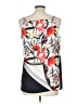 Clover Canyon 100% Polyester Graphic Gray Sleeveless Blouse Size L - photo 2