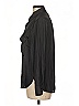 H&M 100% Polyester Black Long Sleeve Blouse Size 10 - photo 5