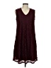 Apt. 9 Burgundy Cocktail Dress Size M - photo 1