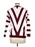 Prettygarden Chevron-herringbone Burgundy Pullover Sweater Size M - photo 2
