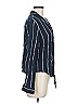 Rails Stripes Blue Long Sleeve Blouse Size M - photo 4