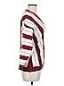 Prettygarden Chevron-herringbone Burgundy Pullover Sweater Size M - photo 4