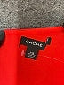 Cache 100% Polyester Red Sleeveless Blouse Size XS - photo 7