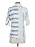 Rails Stripes Blue Short Sleeve Blouse Size XS - photo 2