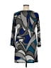MSK Graphic Gray Casual Dress Size XL (petite) - photo 2