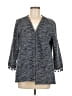B Collection by Bobeau Gray Blazer Size M - photo 1