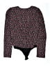 Buddy Love 100% Polyester Black Bodysuit Size L - photo 2