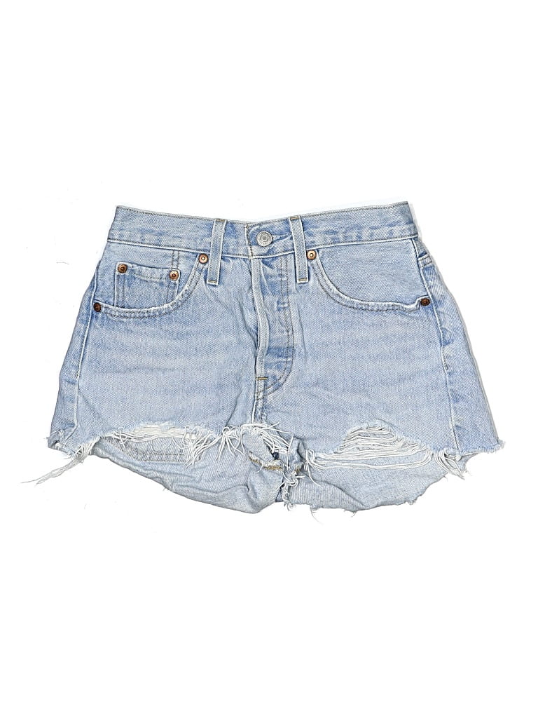 Pre-owned Levi's Denim Shorts In Blue