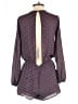 Lucca Couture 100% Polyester Purple Romper Size XS - photo 2