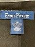 Evan Picone Solid Black Formal Skirt Size 16 - photo 4