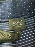 ECI Polka Dots Blue Active Pants Size XL - photo 4